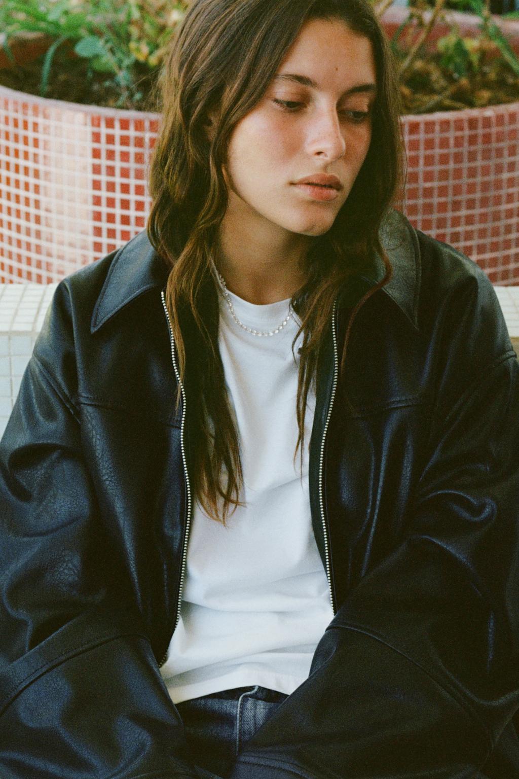 Aviator Jacket – Synthetic Material