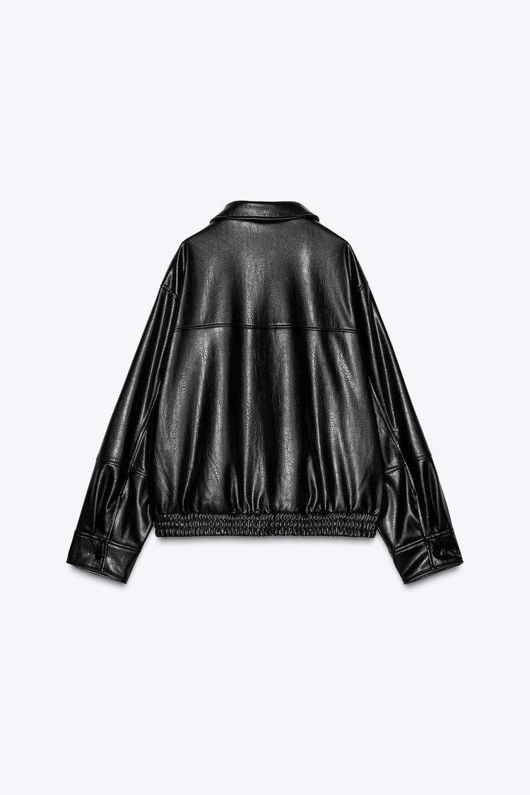 Aviator Jacket – Synthetic Material