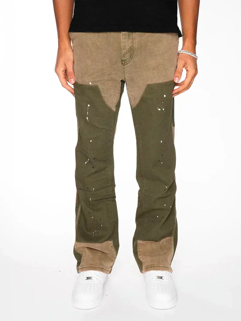 Braune Schlagjeans – 212444