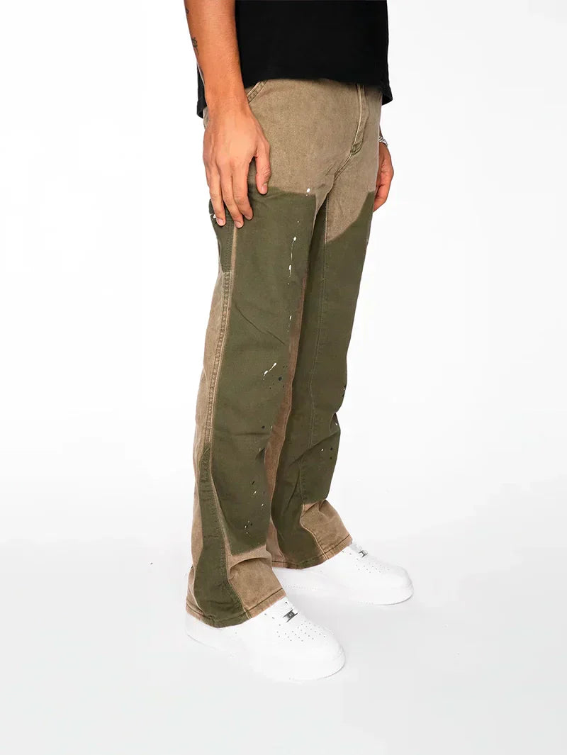 Braune Schlagjeans – 212444