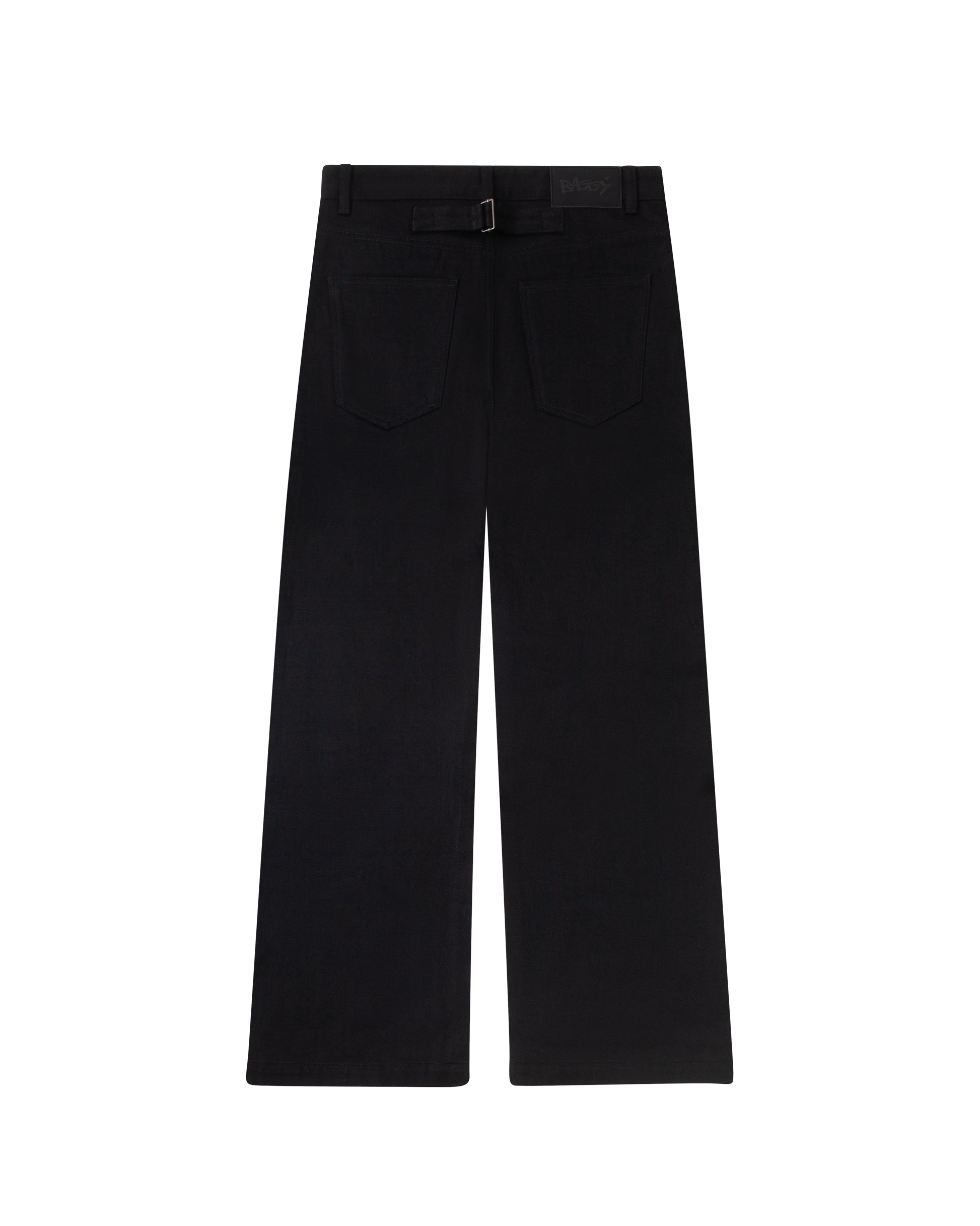 Black Bootcut Selvedge Denim