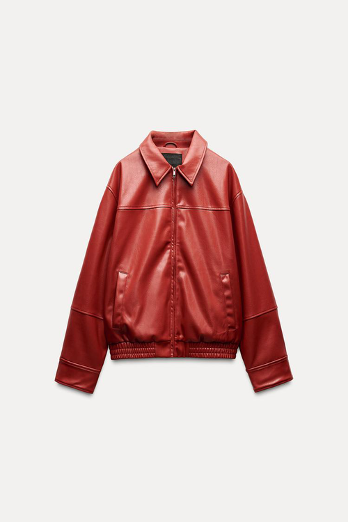Aviator Jacket – Synthetic Material